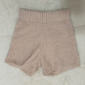 skims cozy knit shorts